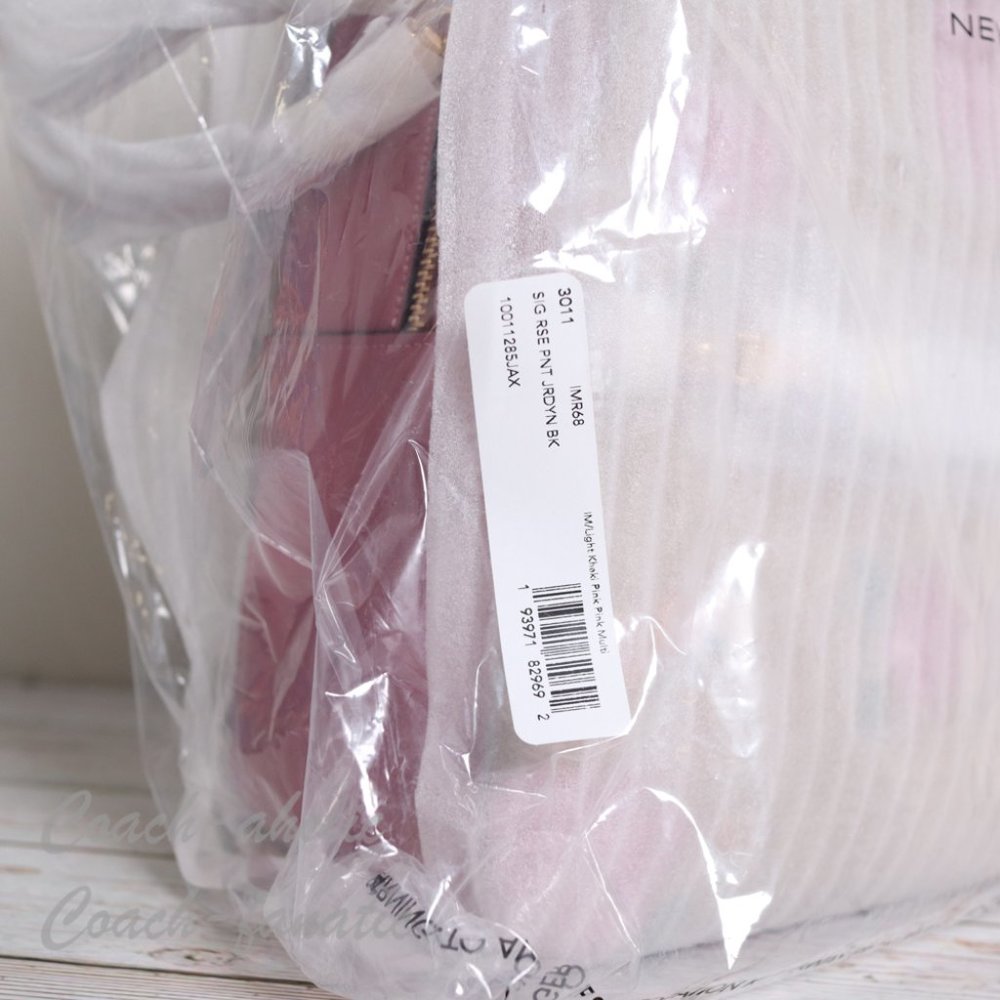 NWT Coach Jordyn Backpack In Signature Canvas_5